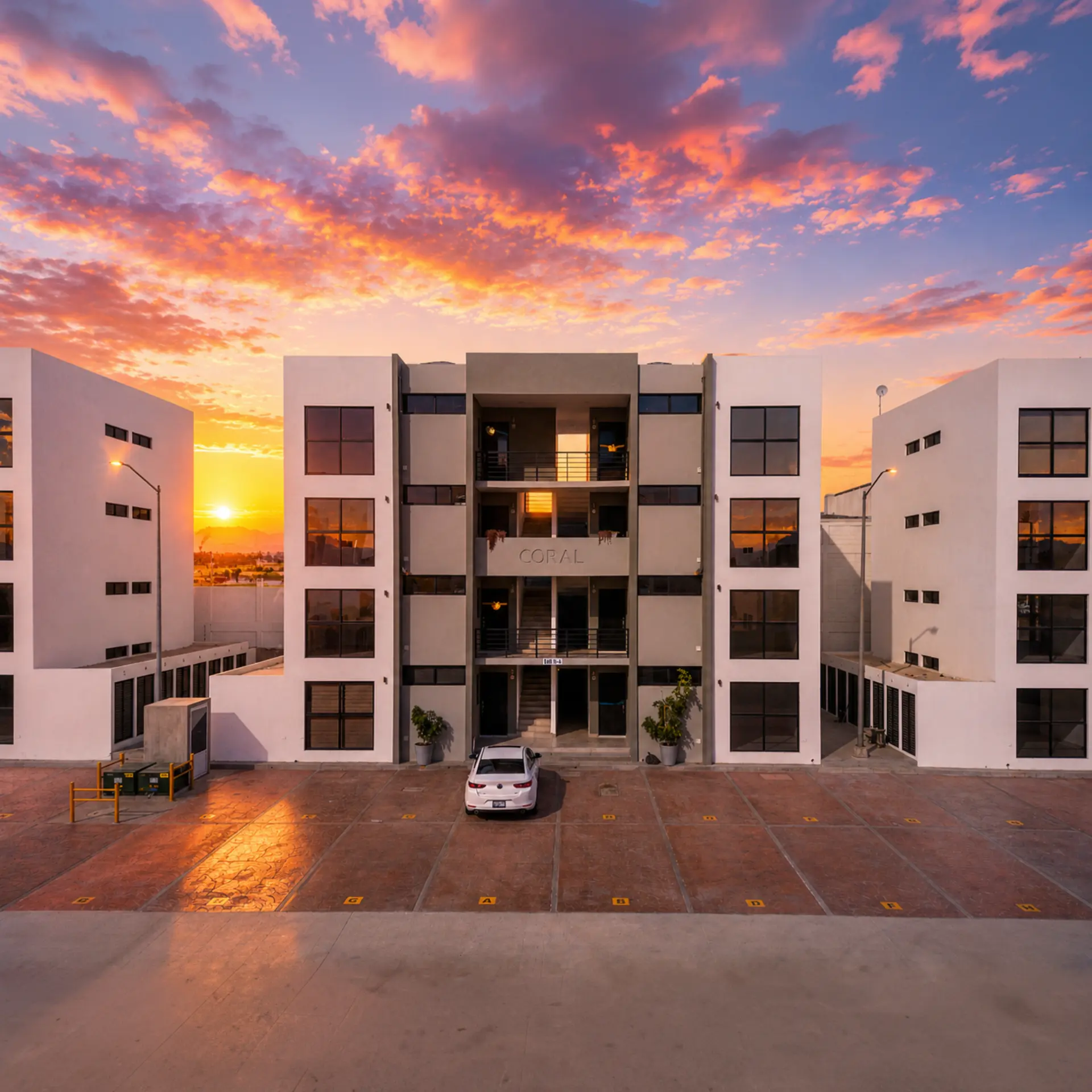Conjunto de departamentos ADORA en Mazatlán